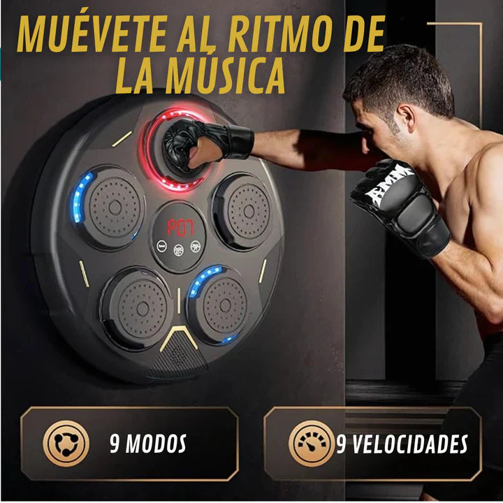 PowerBox IQ™  Maquina de Boxeo Inteligente (+Guantes y cuerda de salto de regalo)