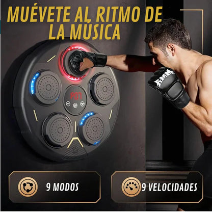 PowerBox IQ™  Maquina de Boxeo Inteligente (+Guantes y cuerda de salto de regalo)